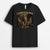 4741AFR1 t shirt personnalise papa la meute de papa 4741atm5b