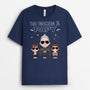 4757AFR2 t shirt personnalise la bande de papa version lunivers 4757akhab