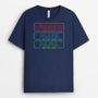4760AFR2 t shirt personnalise homme legende mari papa papy version led 4760ak8nb