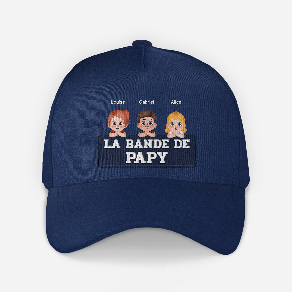 4822JFR2 casquette personnalisee la bande a papa mignonne design cartoon 4822j