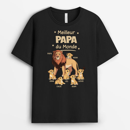 4829AFR1 t shirt personnalise meilleur papa lion couleur clair 4829a5l8b_52163f3a f0de 4b26 9e5f 74b3e08f25f8