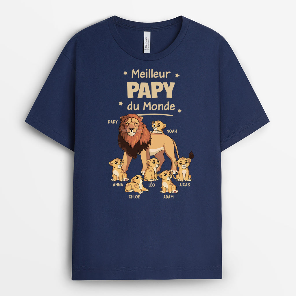 4829AFR2 t shirt personnalise meilleur papa lion couleur clair 4829a5l8b_6976af82 eee7 4101 aa0d 09f1e971ec05