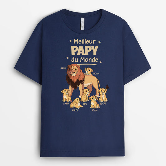 4829AFR2 t shirt personnalise meilleur papa lion couleur clair 4829a5l8b_6976af82 eee7 4101 aa0d 09f1e971ec05