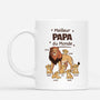 4829MFR1 mug personnalise meilleur papa lion 4829m5l8b