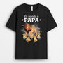 4836AFR1 t shirt personnalise la bande a papa lion tonnerre 4836akl8b