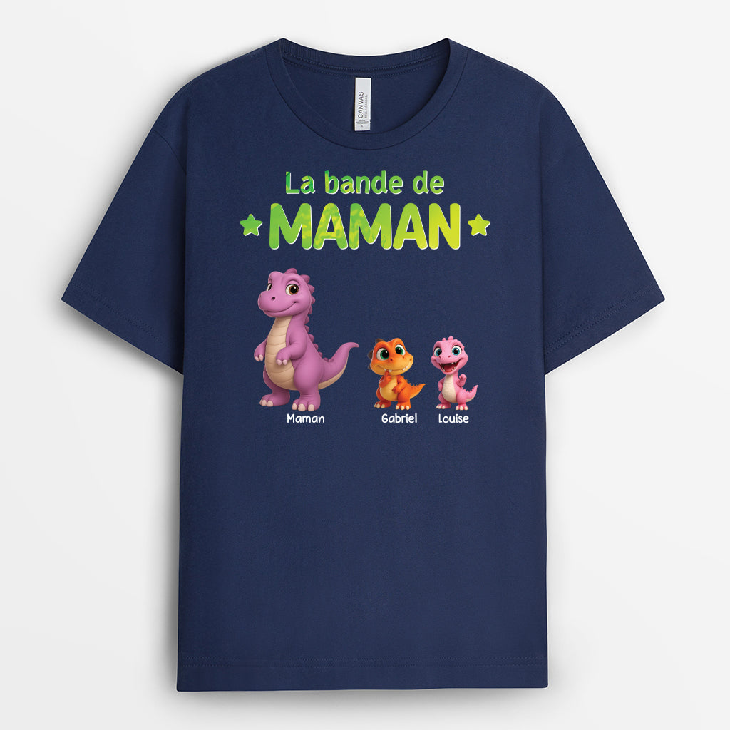 4837AFR2 t shirt personnalise la bande a papa dinosaure version cartoon 4837akt5b_b943dc53 d099 47fb bc25 c68a03084125