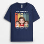 4846AFR2 t shirt personnalise la bande a papa soldat style retro 4846a3t0b