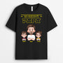 4852AFR1 t shirt personnalise la bande a papa style cosmos 4852a3yab