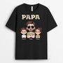 4857AFR1 t shirt personnalise la bande a papa soldat version carte 4857a5t0b