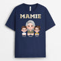 4857AFR2 t shirt personnalise la bande a papa soldat version carte 4857a5t0b