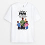 4879AFR1 t shirt personnalise meilleur papa fort du monde 4879a8l5b