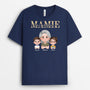 4886AFR2 t shirt personnalise le meilleur papa soldat cool couleur fonce 4886a5h0b