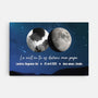 4893CFR1 toile personnalisee papa avec photo la nuit speciale cycle lunaire 4893c5q5b