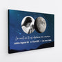 4893CFR2 toile personnalisee papa avec photo la nuit speciale cycle lunaire 4893c5q5b