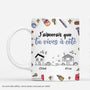 4913MFR1 effet dimpression 3d mug personnalise meilleur ami vivre a cote avec outils 4913mkm5f