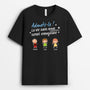 4930AFR1 t shirt papa personnalise la vie ennuyeuse sans nous bonhommes allumettes 4930akt5b