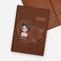 4962OFR1 porte passeport personnalise portrait maman avec coeur design cartoon 4962o