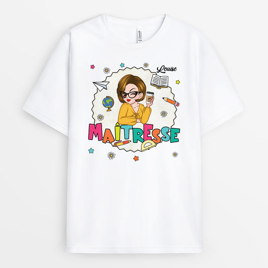 4965AFR1 t shirt personnalise femme maitresse dynamique 4965a86nt