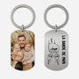 4993JFR1 porte cle aluminium personnalise photo la bande a papa avec poings 4993jktab