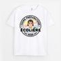5016AFR2 t shirt personnalise enfant ecolier  ecoliere design cartoon 5016a3mk