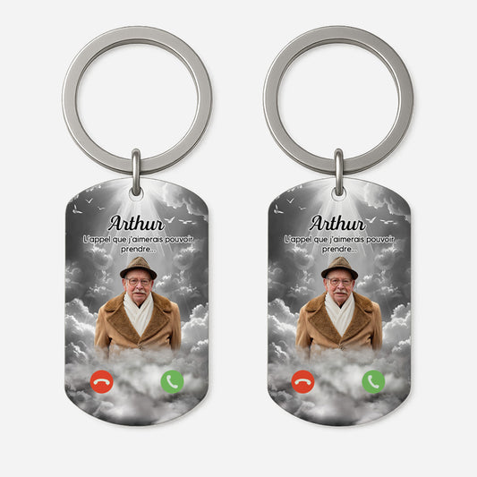 5019JFR1 porte cle aluminium personnalise lappel que jaimerais pouvoir prendre cadeau commomeratif 5019j66ma
