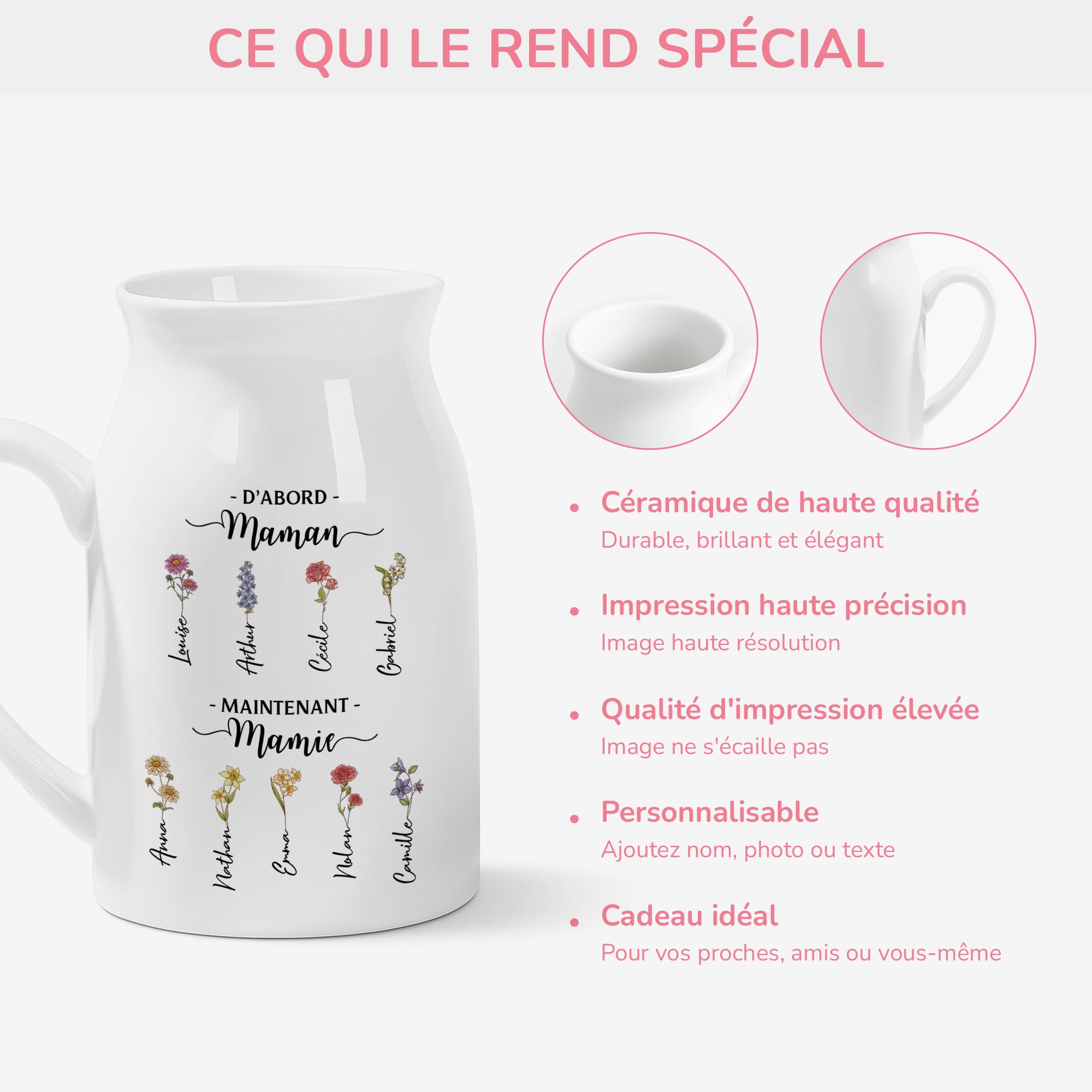 5040OFR4 vase personnalise mamie dabord maman maintenant mamie 5040otyna