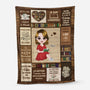 5061BFR1 plaid personnalise femme cadeau pour les amoureux des livres 5061b6kta