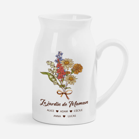 5083OFR1 vase personnalise pour maman le jardin de maman vintage 5083o6lta
