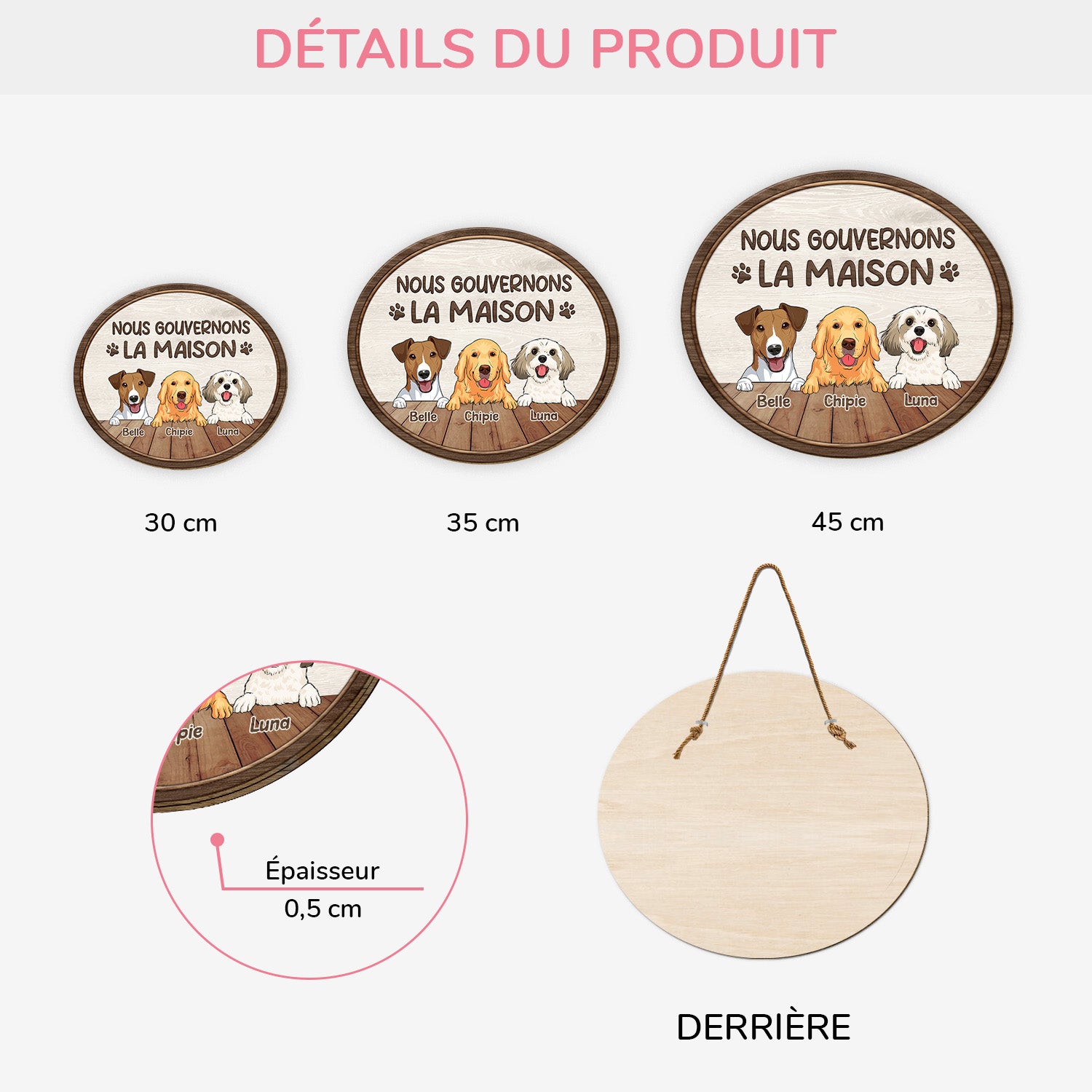 5094QFR3 plaque en bois personnalisee avec chien a suspendre nous gouvernons la maison 5094q8itc_a9f0d7c3 5d55 4348 b174 7ab63607d6c0