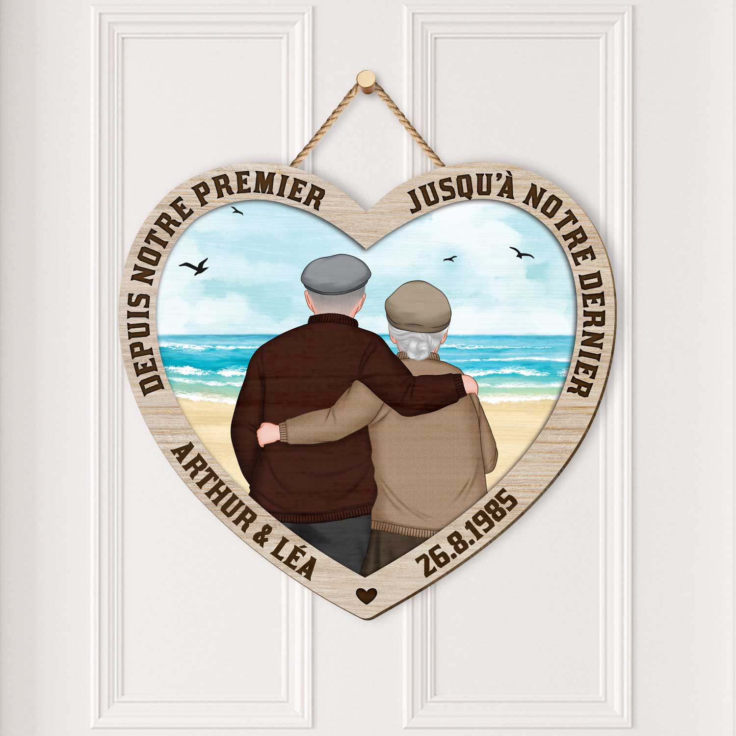 5096QFR2 plaque en bois personnalisee couple a suspendre jusqu_a notre dernier souffle 5096q3lag