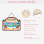 5127QFR4 plaque en bois personnalisee a suspendre les petits enfants sont gates ici 5127q3mai