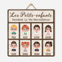 5130QFR1 plaque en bois personnalisee a suspendre les petits enfants rendent la vie merveilleuse 5130qtmna