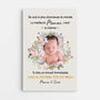 5139CFR1 toile personnalisee photo la meilleure maman du bebe 5139c8uaa