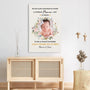 5139CFR3 toile personnalisee photo la meilleure maman du bebe 5139c8uaa