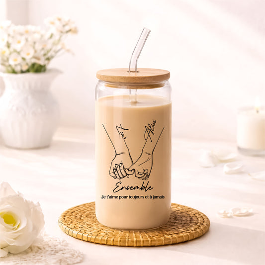 5150AFR1 cadeau couple original verre canette personnalise de notre premier baiser 5150attvng_2