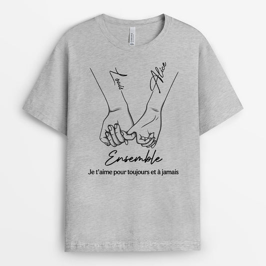 5150AFR2 t shirt couple personnalise ensemble 5150atlng