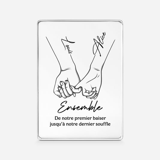 5150RFR1 plaque en acrylique personnalisee couple ensemble 5150rthng