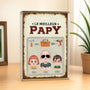 5157RFR2 plaque en acrylique personnalisee meilleur papa bricolage 5157r3qmb