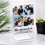 5180RFR2 plaque en acrylique personnalisee avec photos la meilleure des besties 5180r