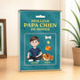 5183RFR2 plaque en acrylique personnalisee meilleur papa chien 5183r6yac