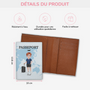 5186OFR3 porte passeport personnalise femme version cartoon 5186o