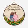 5198QFR1 plaque en bois personnalisee pour meilleure amie vivre a cote 5198q3zzf