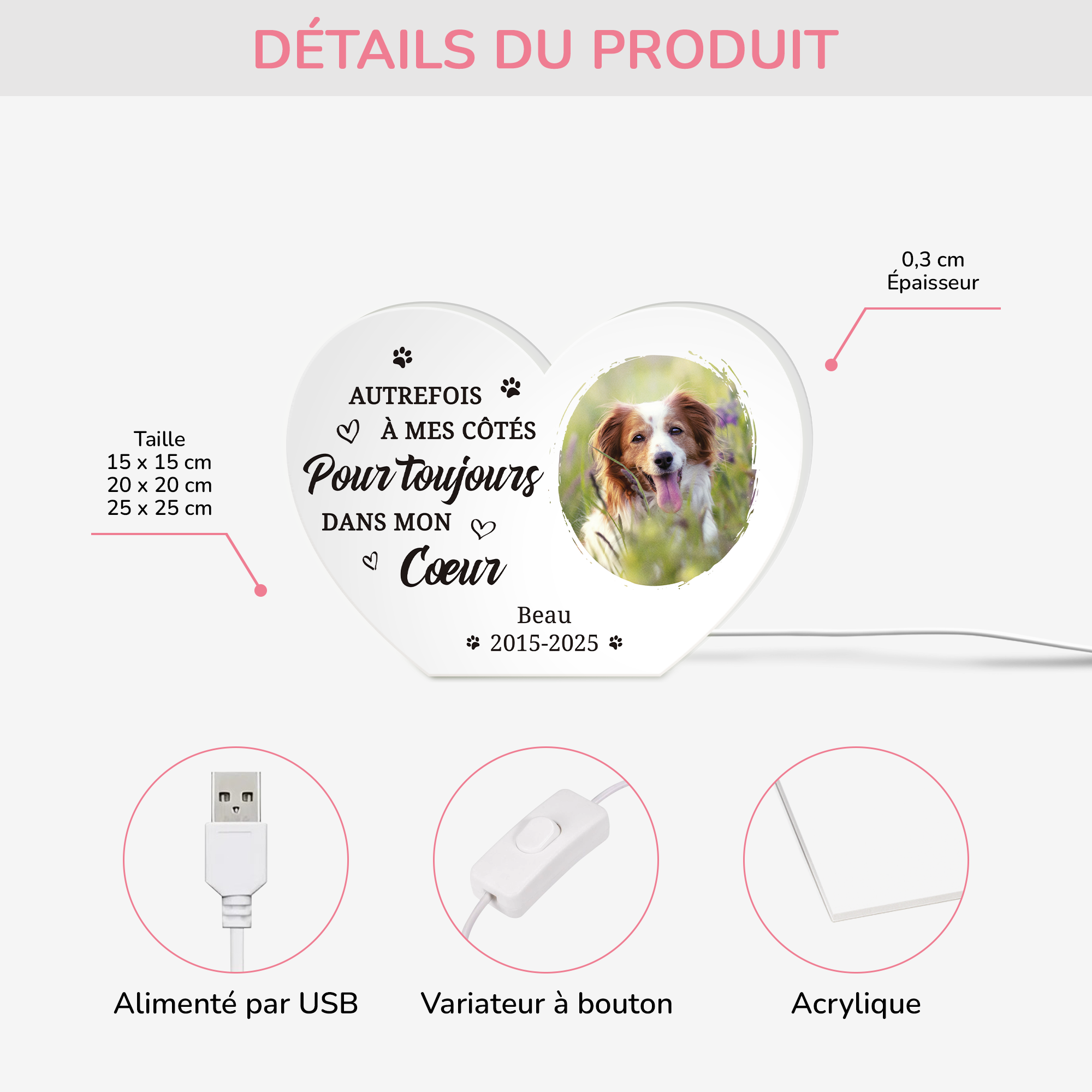 5251LFR3 lightbox personnalisable toujours dans mon coeur cadeau commemoratif chien 5251l8h5c_07d2de59 063d 415e 9046 64e5d4ae5e1d