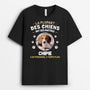 5288AFR1 tee shirt personnalise photo chien personnel a temps plein 5288a