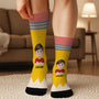 5290JFR2 chaussettes personnalisees humour pour enfant 5290jkvta