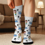 5305JFR3 chaussettes personnalisees avec visage meilleure maman 5305j8kta