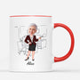 5307MFR3 mug personnalise collegue homme bonne retraite avec visage 5307m3tmo