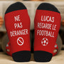 5312JFR2 chaussettes personnalisees homme avec visage ne pas deranger version sport 5312jtqmb