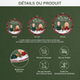 5360OFR3 ornement noel en acrylique personnalise couple toi moi et notre chat 5360okz0d