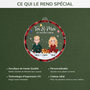 5360OFR4 ornement noel en acrylique personnalise couple toi moi et notre chien 5360okz0c